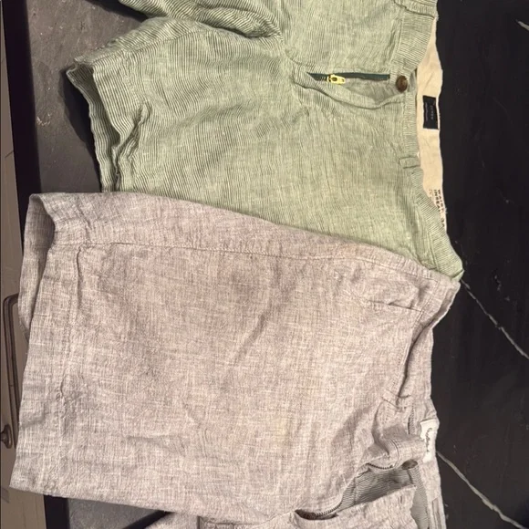 J. Crew Light Green Mens Shorts / Goodfellow & Co gray shorts - Picture 4 of 4